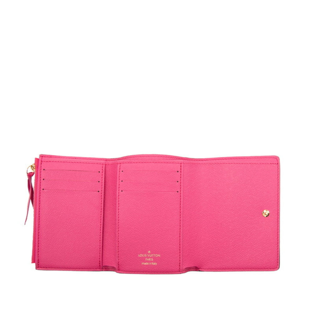 Louis Vuitton Monogram Brown Multi-Color Pvc Wallet (Tri-Fold)