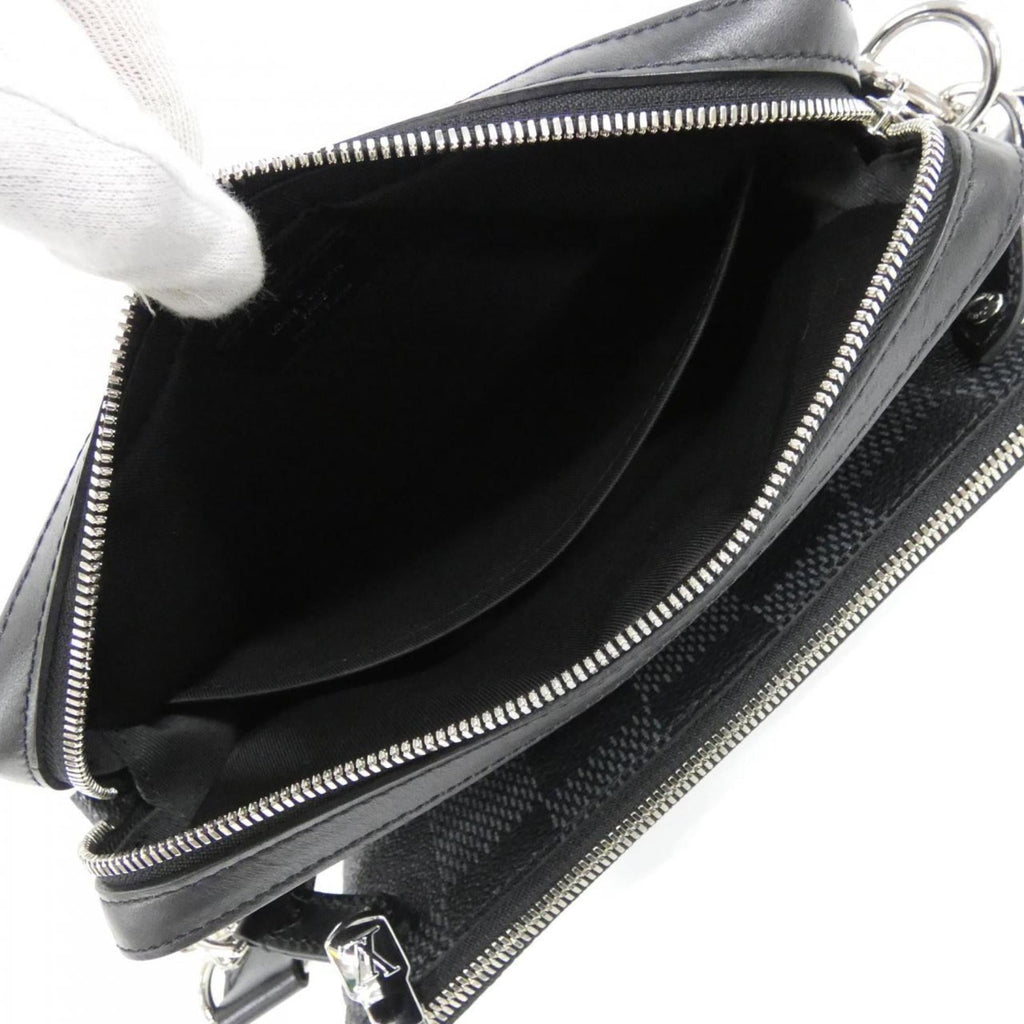 Louis Vuitton Damier Graphite Graphite Damier Graphite Shoulder Bag