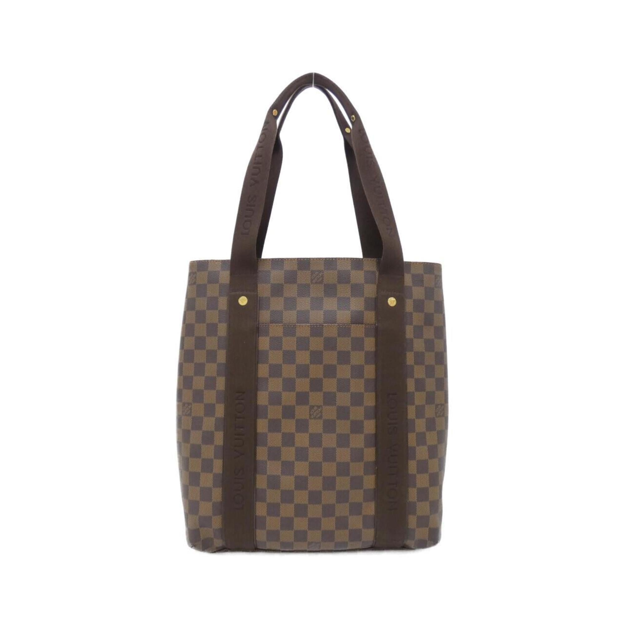 Louis Vuitton Brown Coated Canvas Handbag