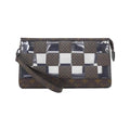 Louis Vuitton Marron Coated Canvas Pvc Pouch
