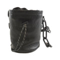 Louis Vuitton Black Leather Shoulder Bag