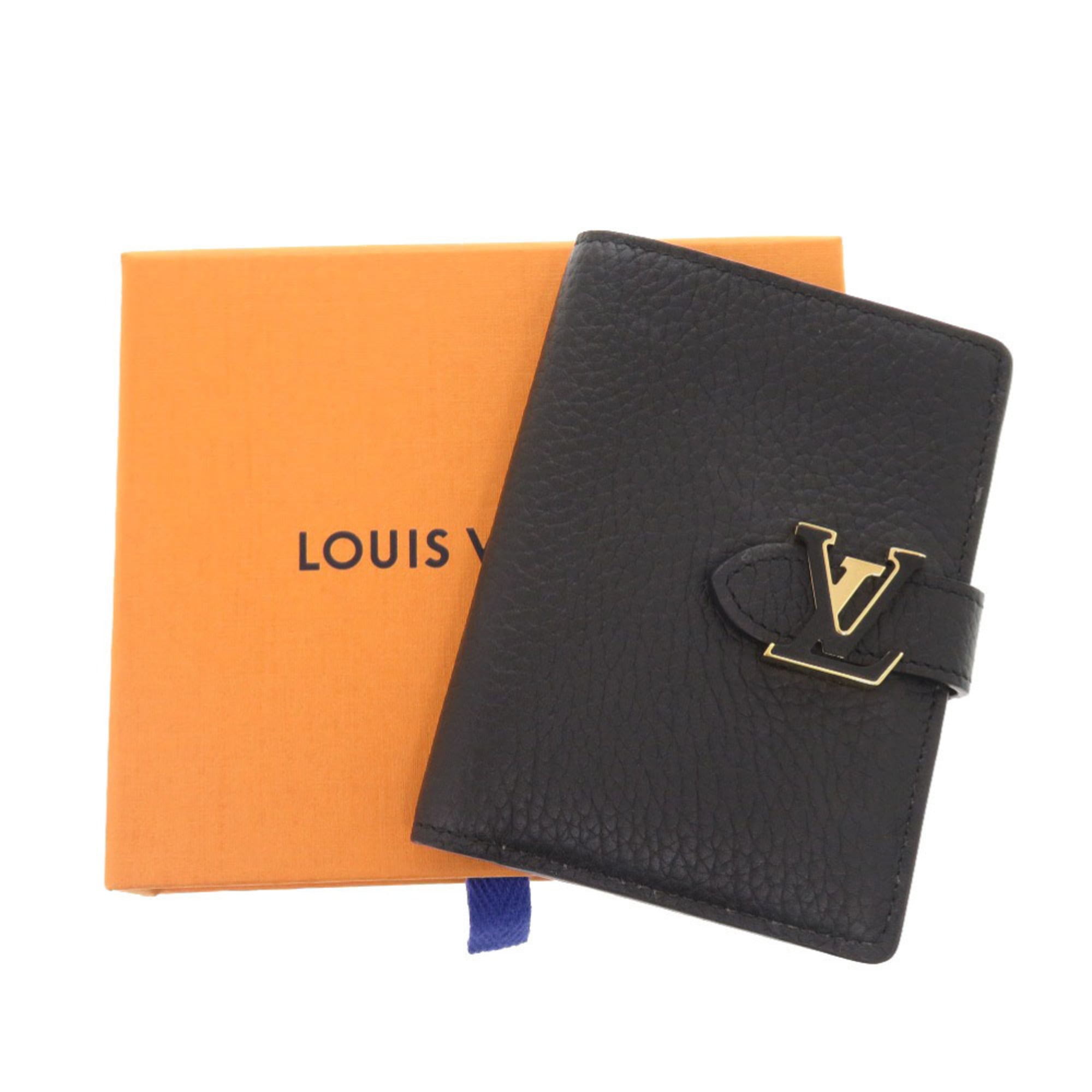 Louis Vuitton Noir Leather Wallet