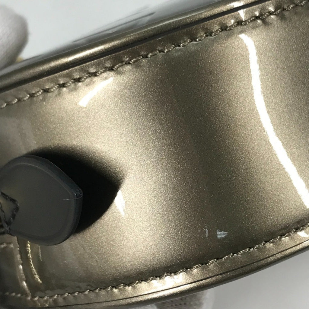 Louis Vuitton Gray Monogram Vernis Shoulder Bag Sling Bag