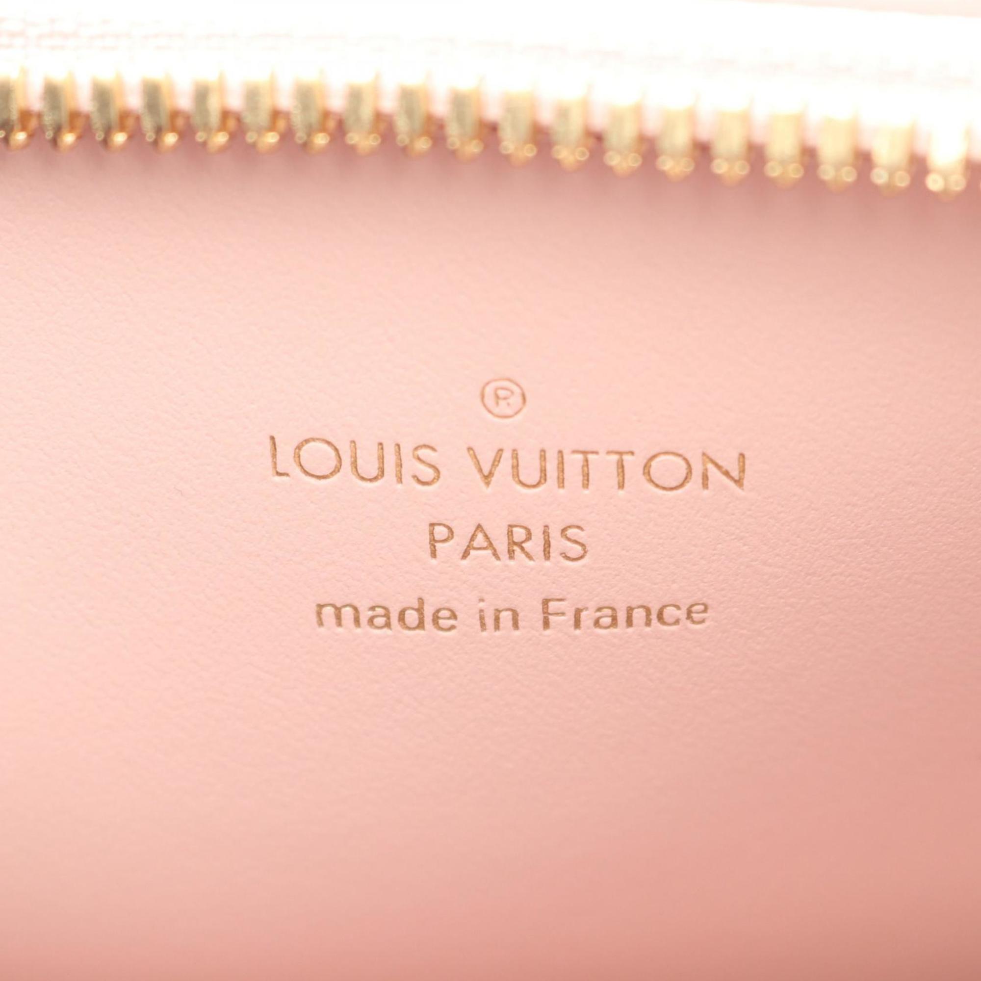 Louis Vuitton Pink Leather Handbag