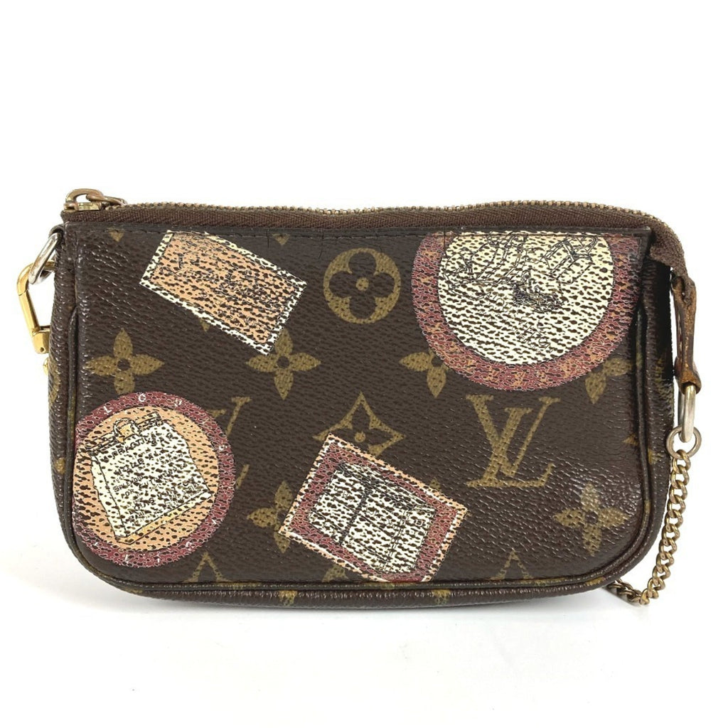 Louis Vuitton Brown Monogram Monogram Handbag Pochette Shoulder Bag