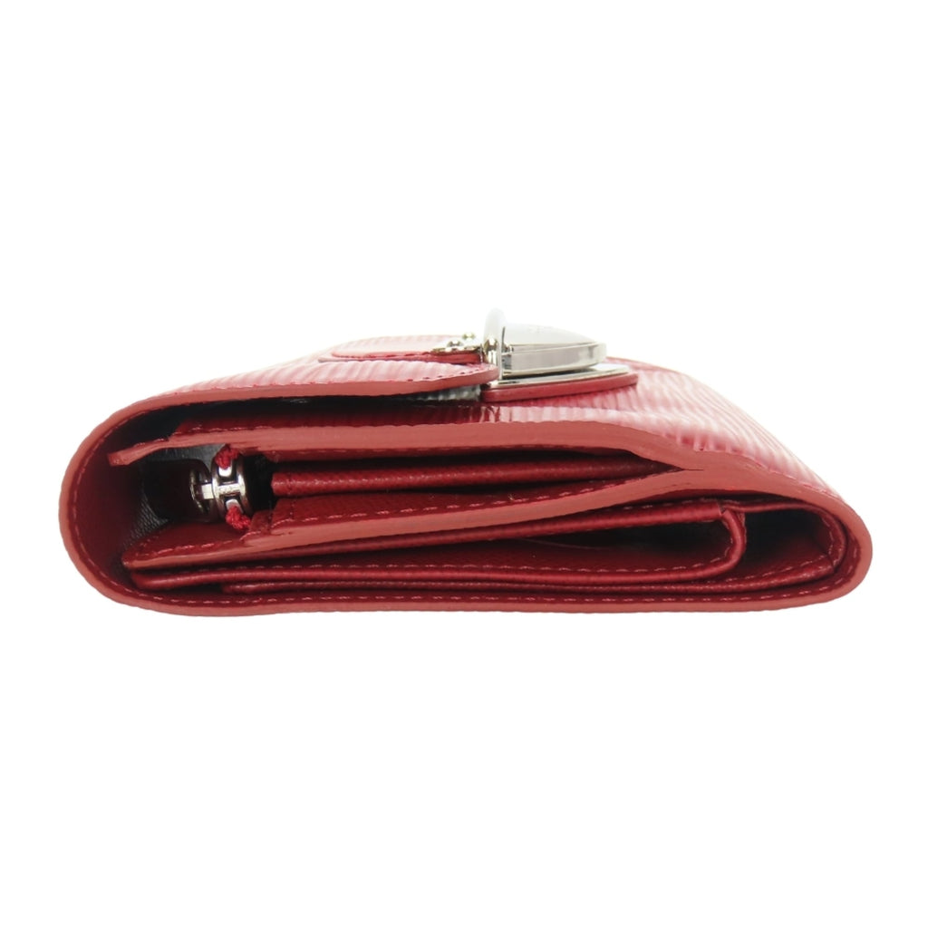 Louis Vuitton Ruby Epi Leather Wallet (Tri-Fold)