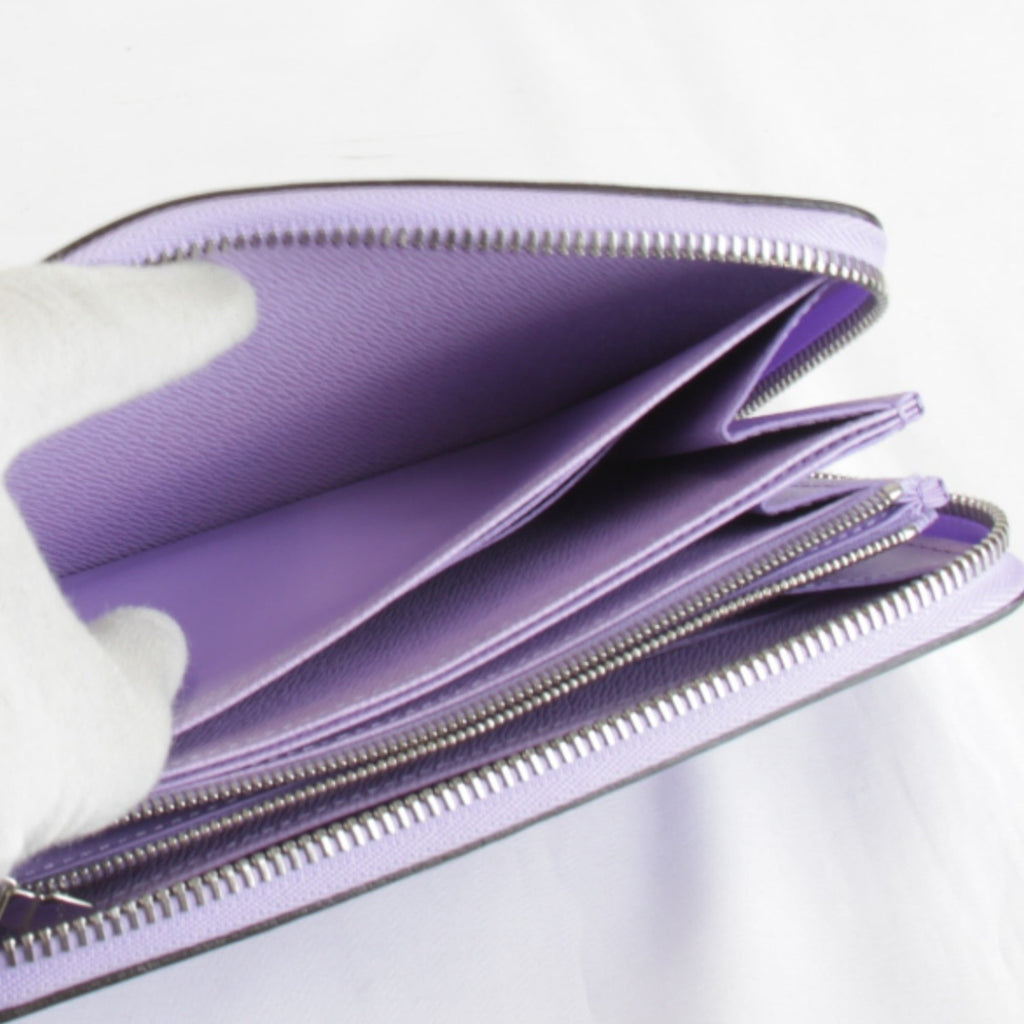 Louis Vuitton Purple Epi Leather Long Wallet