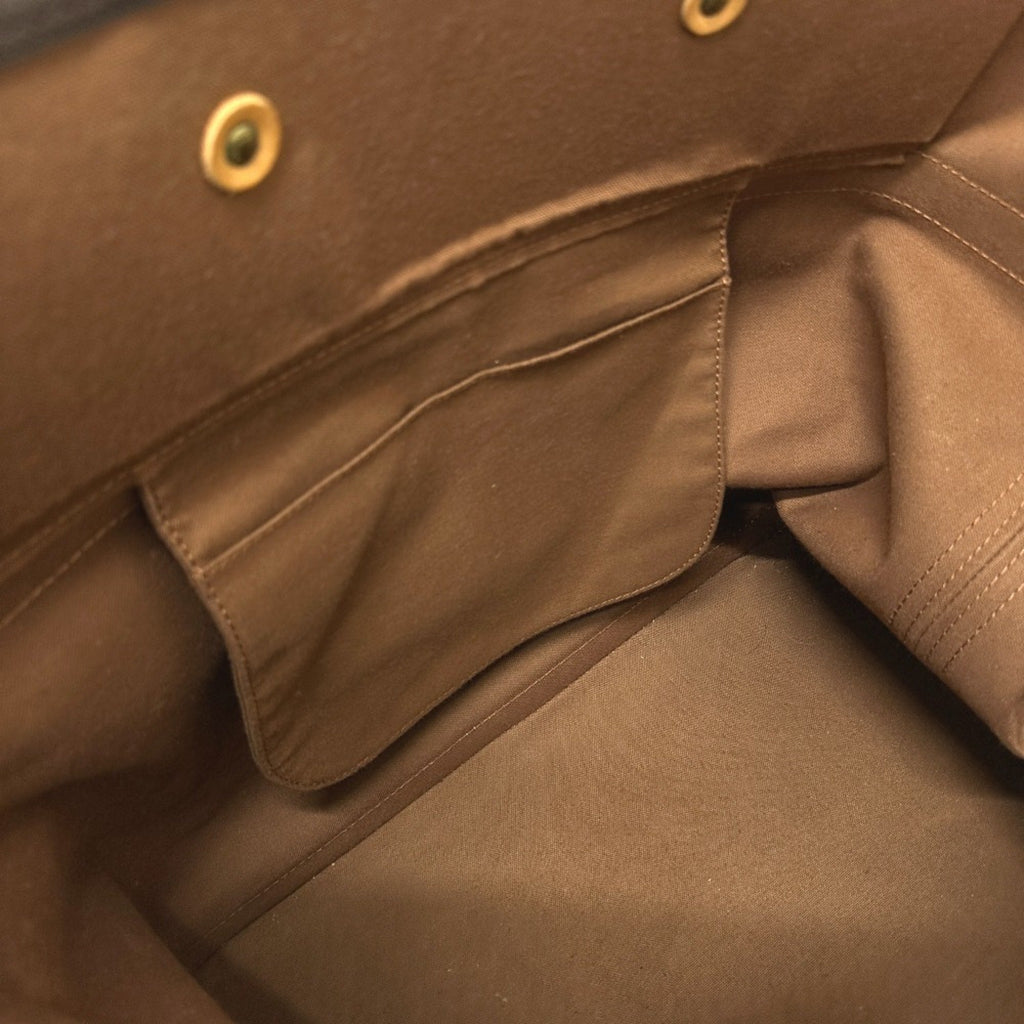 Louis Vuitton Brown Monogram Boston Bag