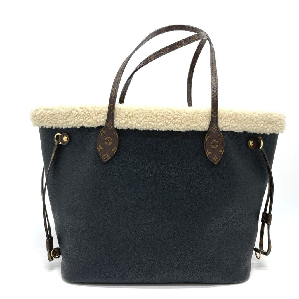 Louis Vuitton Black Monogram Monogram Leather Shoulder Bag Tote Bag