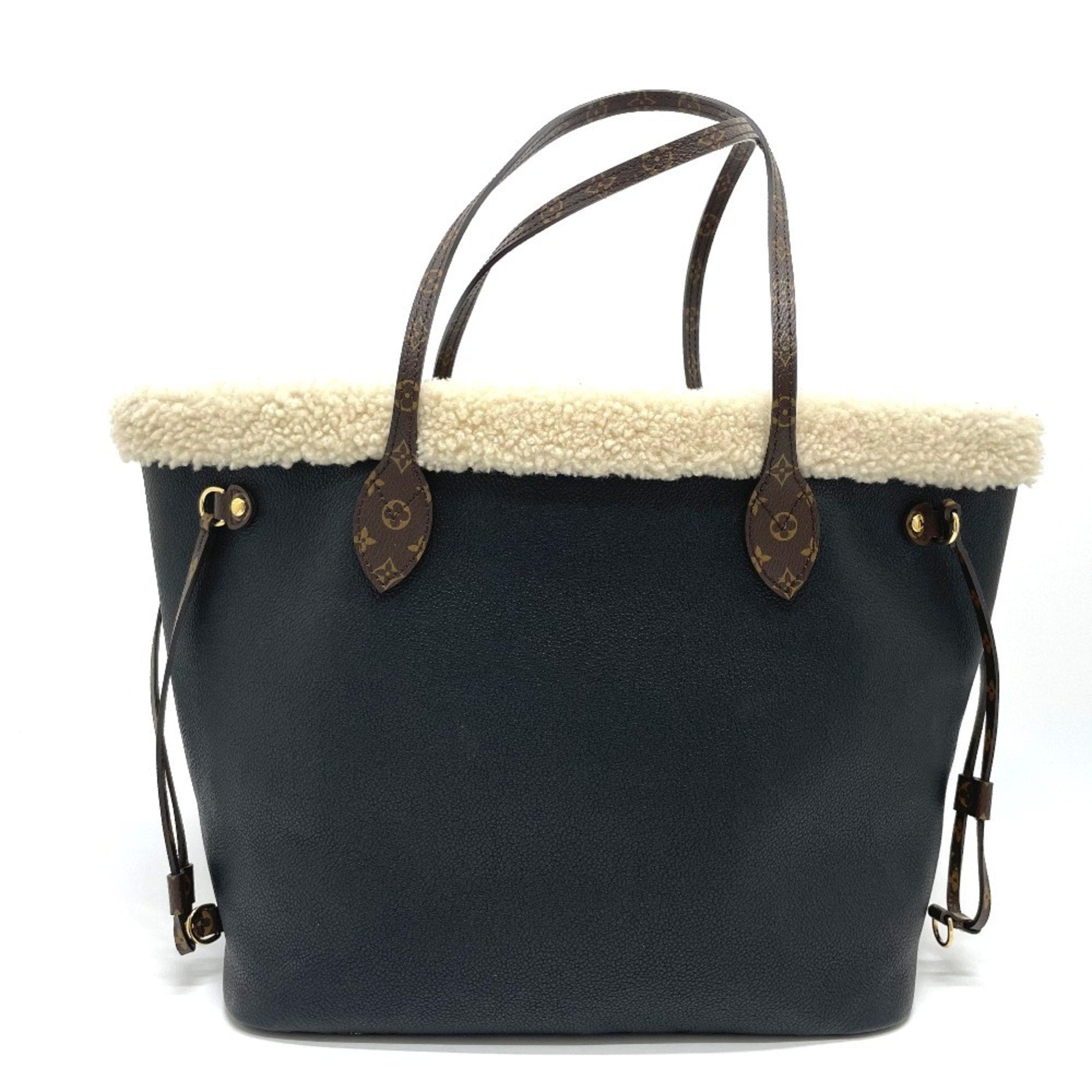Louis Vuitton Black Monogram Monogram Leather Shoulder Bag Tote Bag