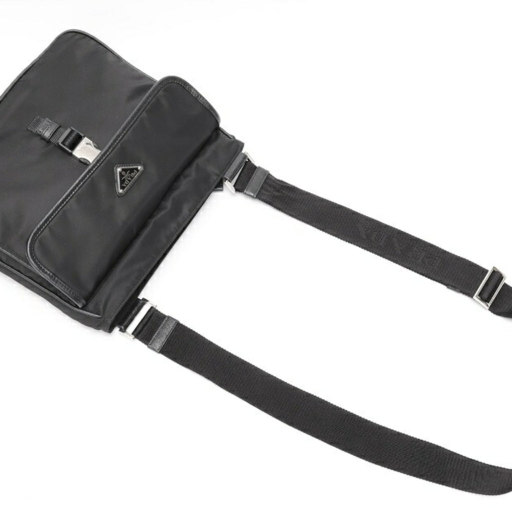 Prada Black Nylon Shoulder Bag