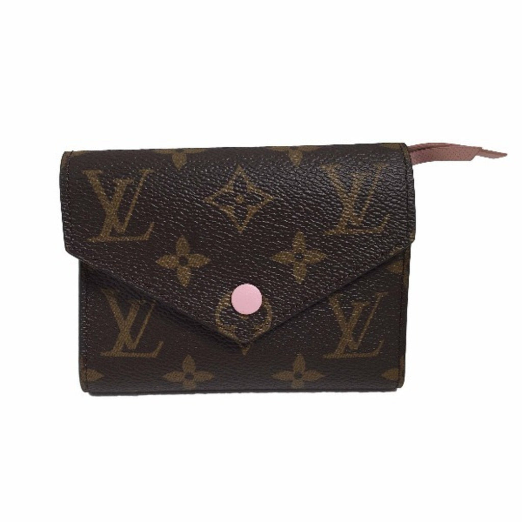 Louis Vuitton Rose Ballerine Monogram Wallet (Tri-Fold)