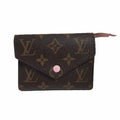 Louis Vuitton Rose Ballerine Monogram Wallet (Tri-Fold)