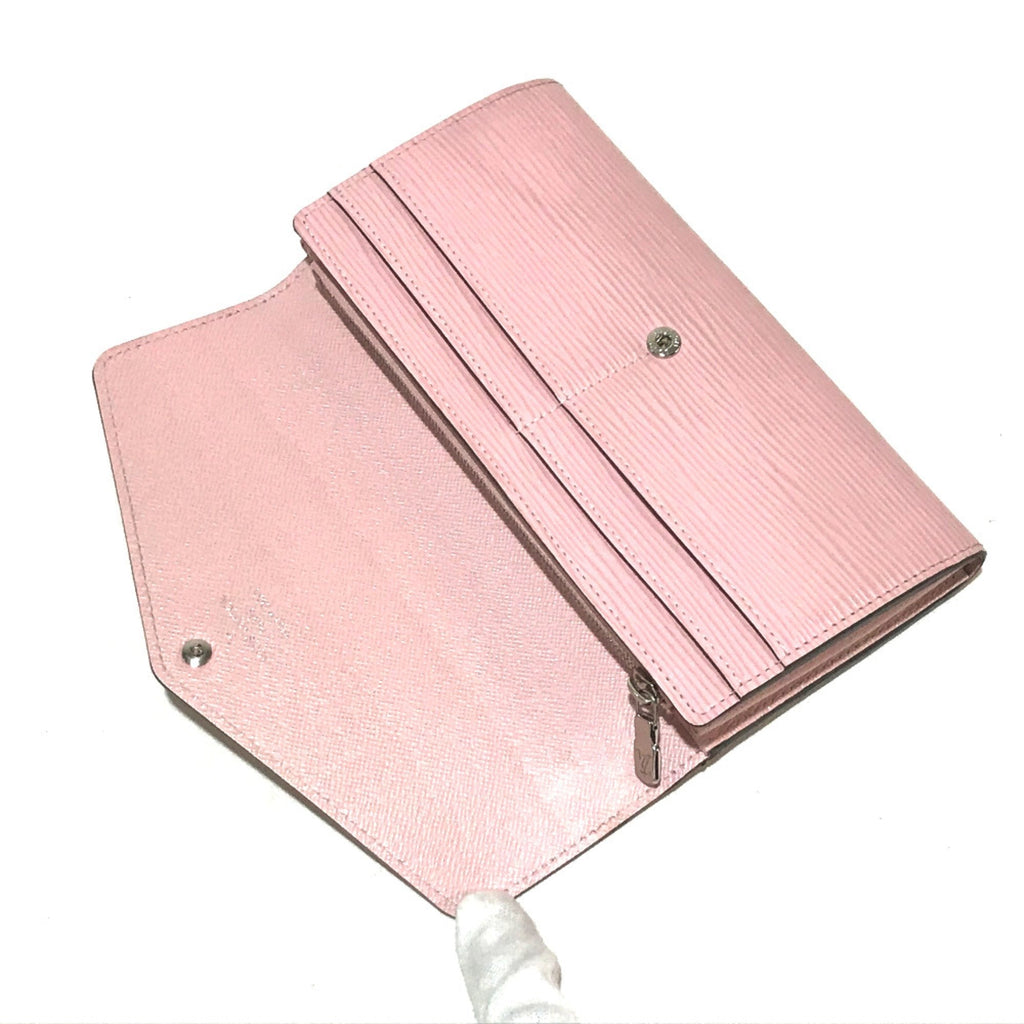 Louis Vuitton Pink Leather Wallet