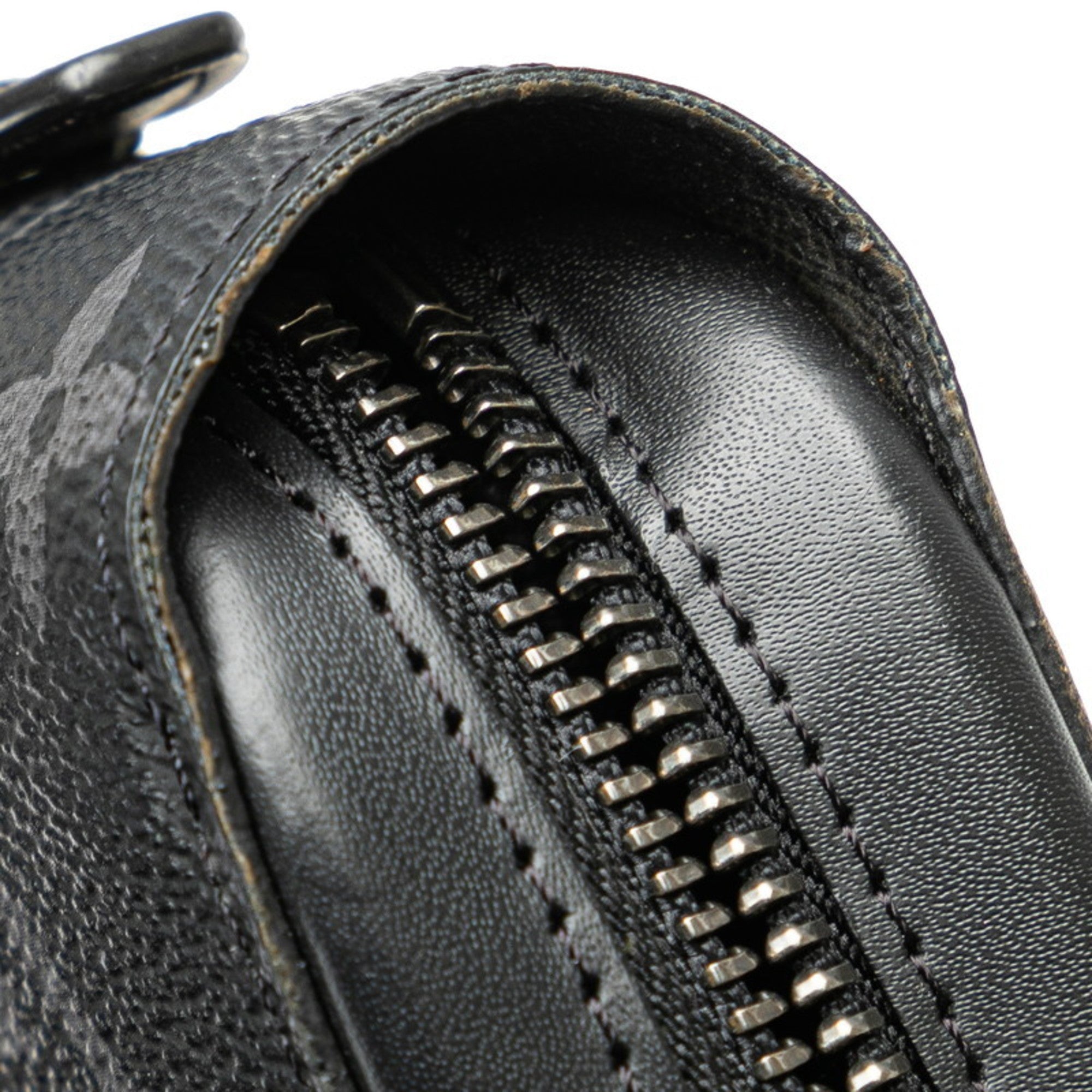 Louis Vuitton Black Pvc Leather Long Wallet