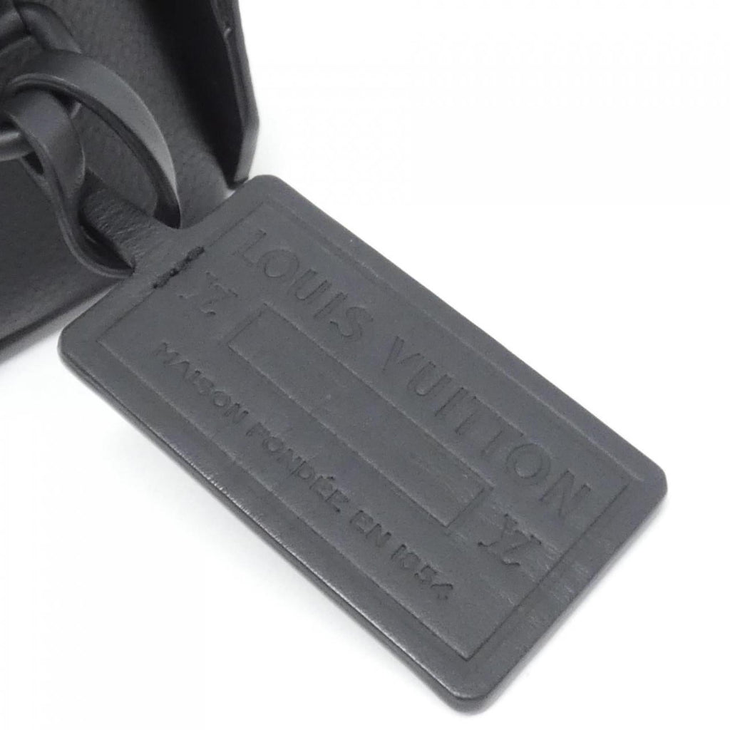 Louis Vuitton Black Leather Shoulder Bag