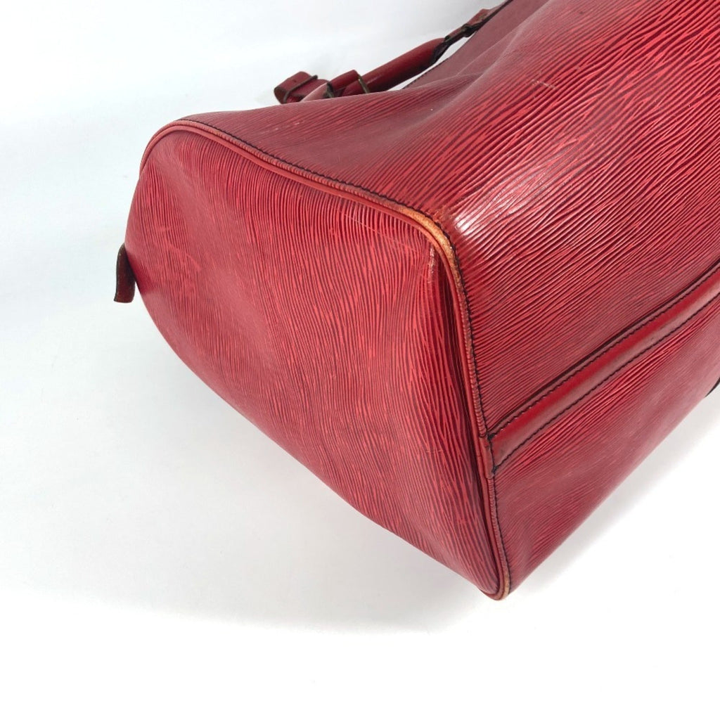 Louis Vuitton Epi Castilian Red Red Color Epi Leather Boston Bag Handbag