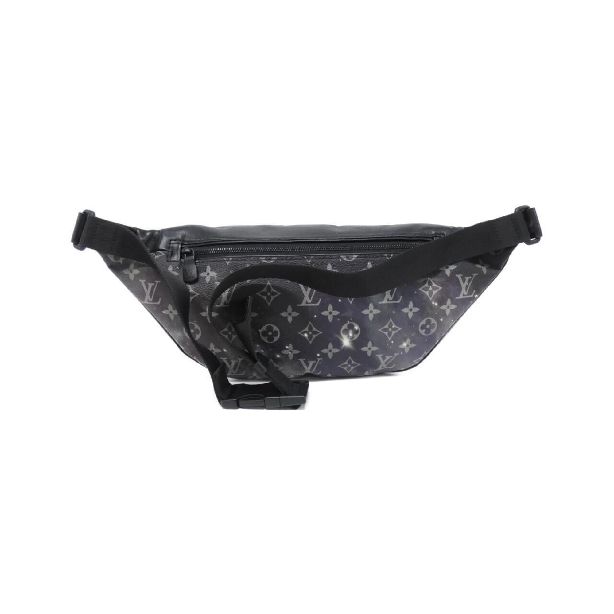 Louis Vuitton Black Coated Canvas Shoulder Bag