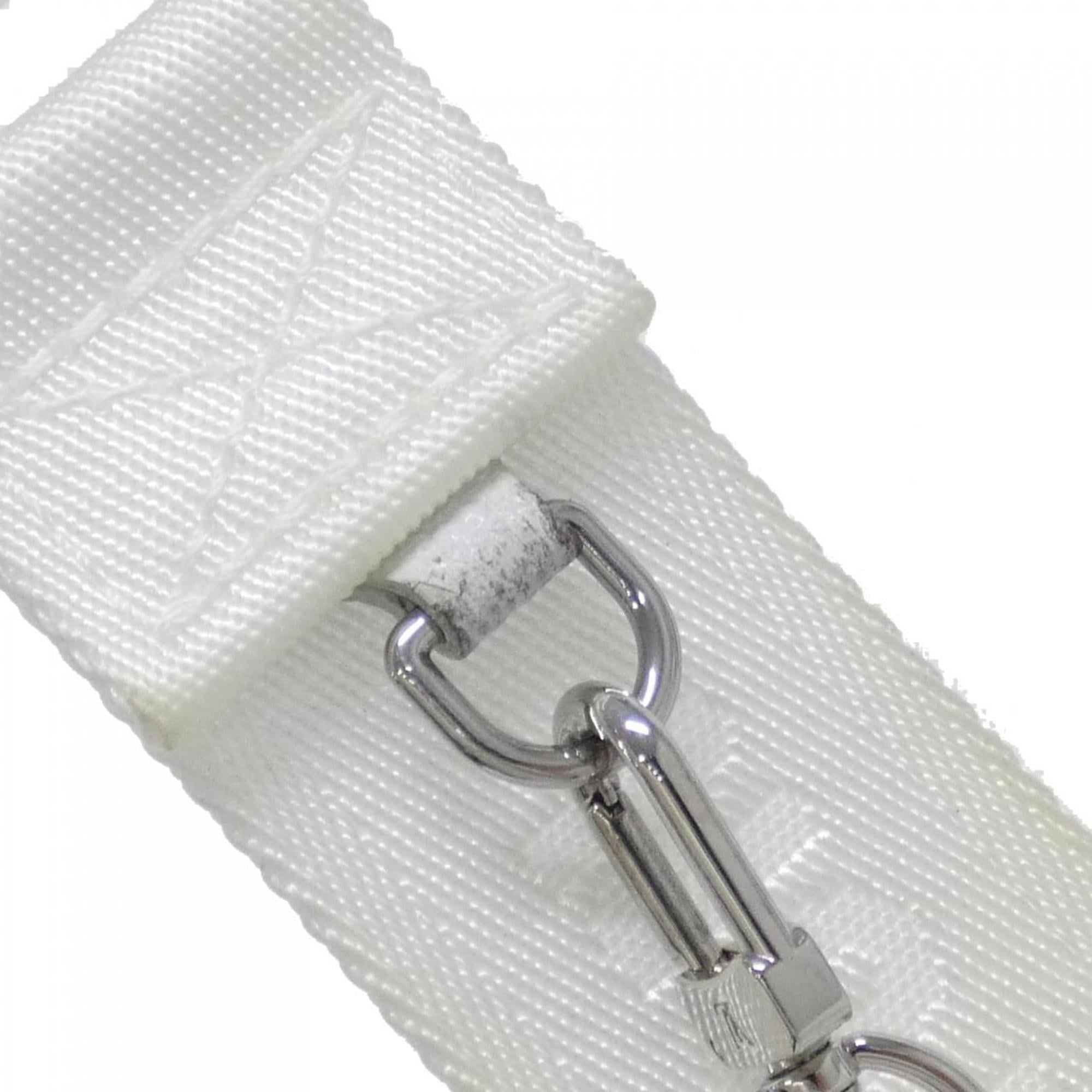 Louis Vuitton Damier Blanc Leather Shoulder Bag
