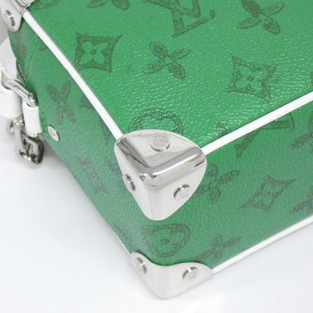 Louis Vuitton Green Vert Coated Canvas Shoulder Bag