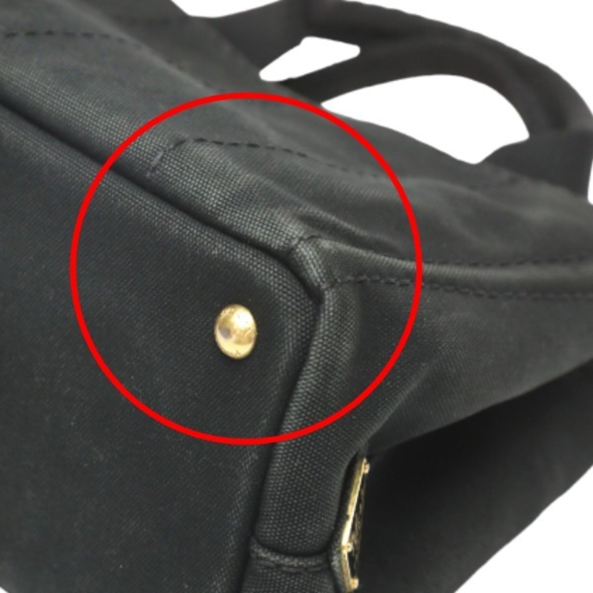 Prada Black Denim Tote Bag