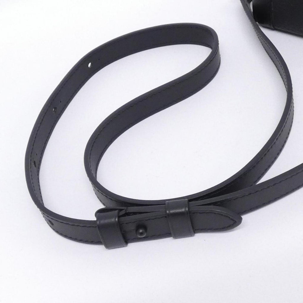 Louis Vuitton Black Leather Shoulder Bag