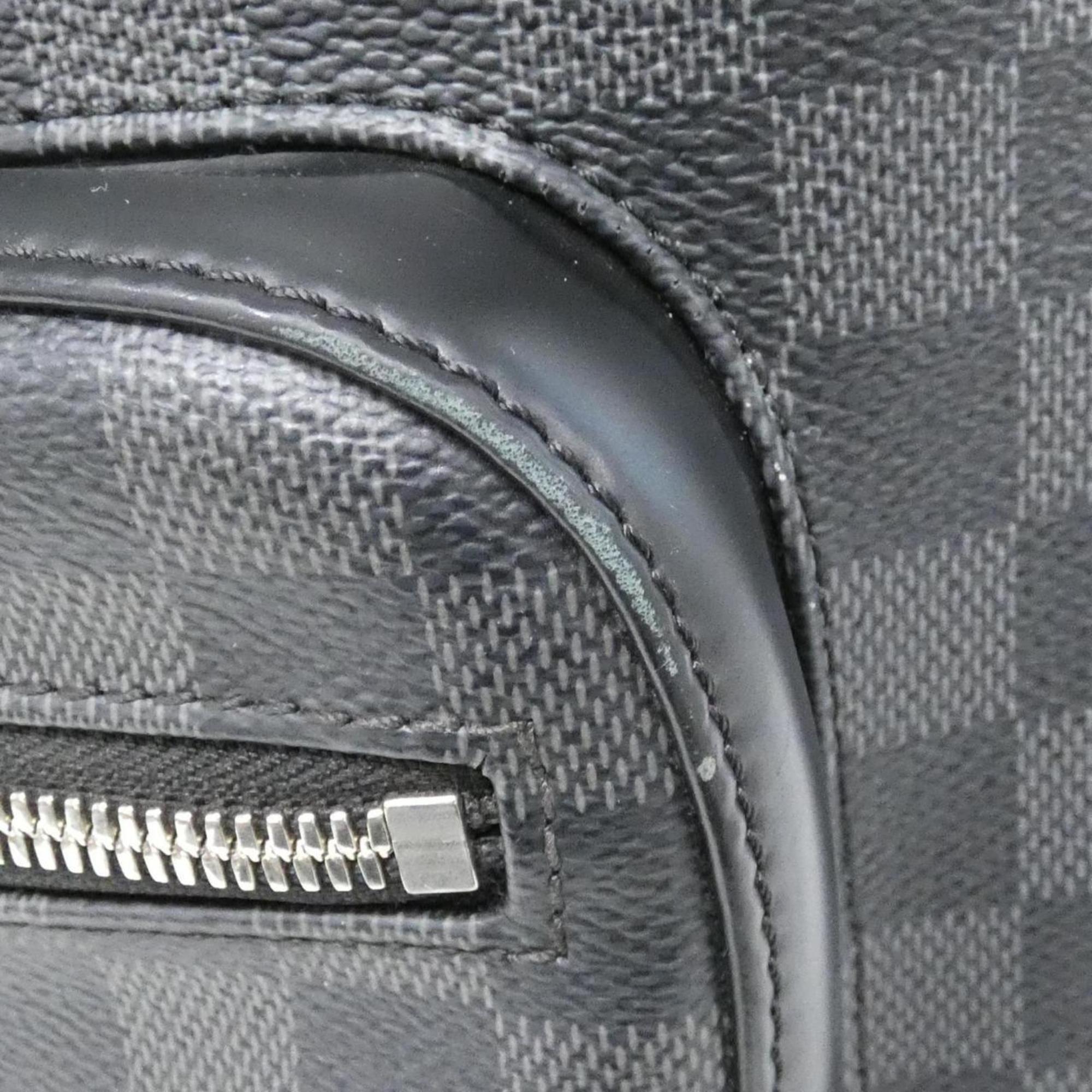 Louis Vuitton Graphite Coated Canvas Backpack