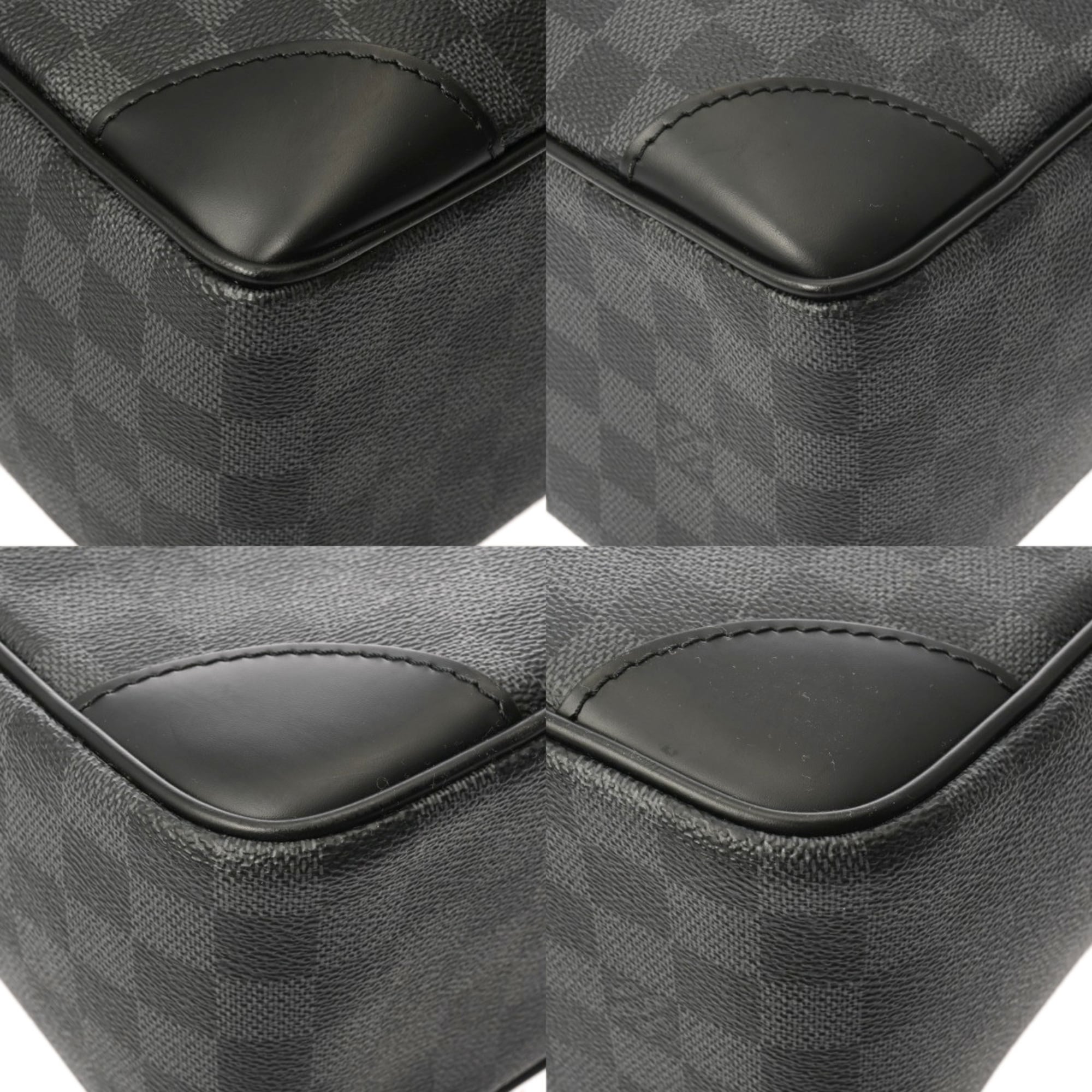 Louis Vuitton Black Damier Graphite Briefcase