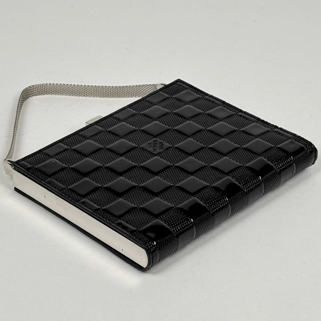 Louis Vuitton Noir Damier Vernis Handbag