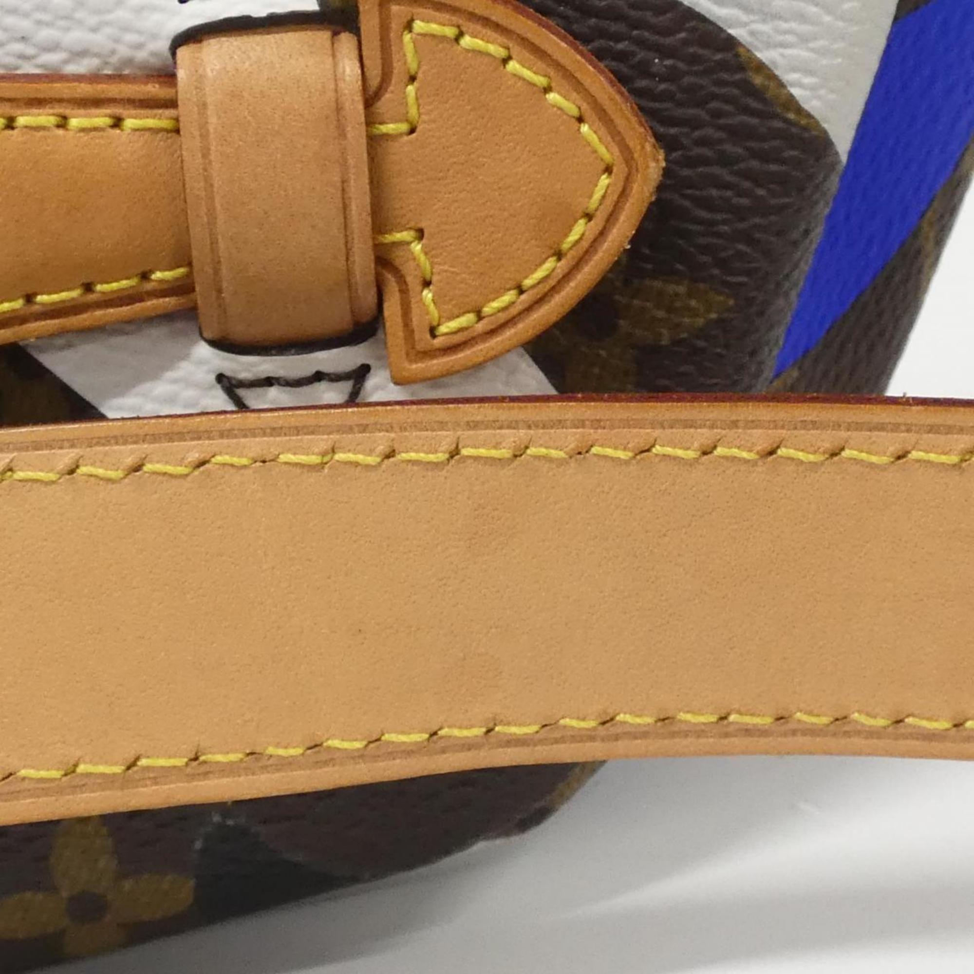 Louis Vuitton Marron Coated Canvas Shoulder Bag