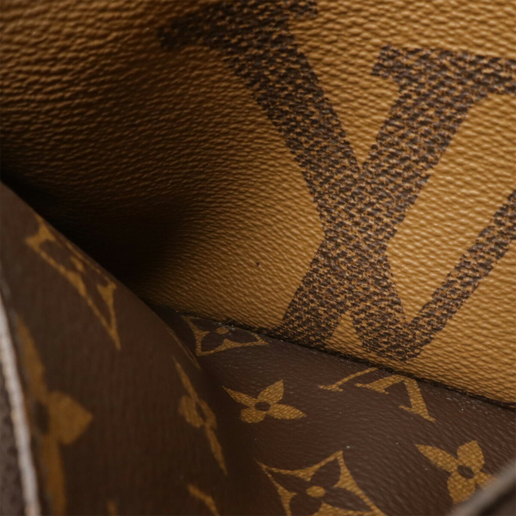 Louis Vuitton Pvc Leather Clutch Bag Pochette Pouch Shoulder Bag