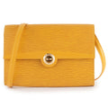 Louis Vuitton Yellow Epi Leather Pochette Shoulder Bag