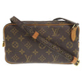 Louis Vuitton Brown Monogram Canvas Shoulder Bag