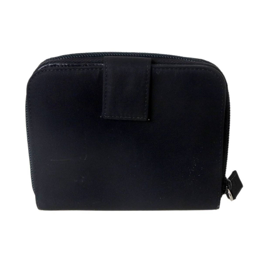 Prada Black Nylon Wallet (Bi-Fold)