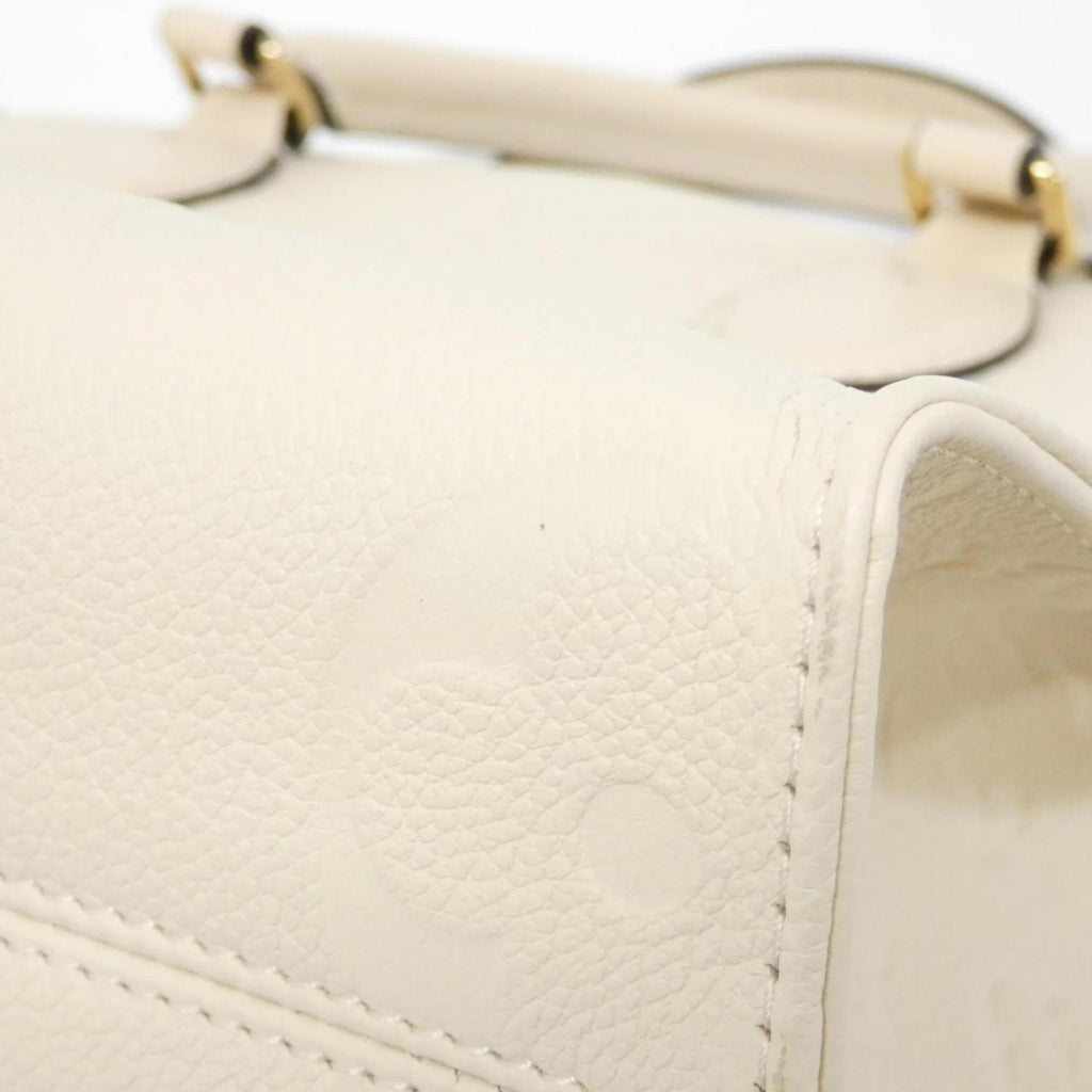 Louis Vuitton Beige Leather Handbag
