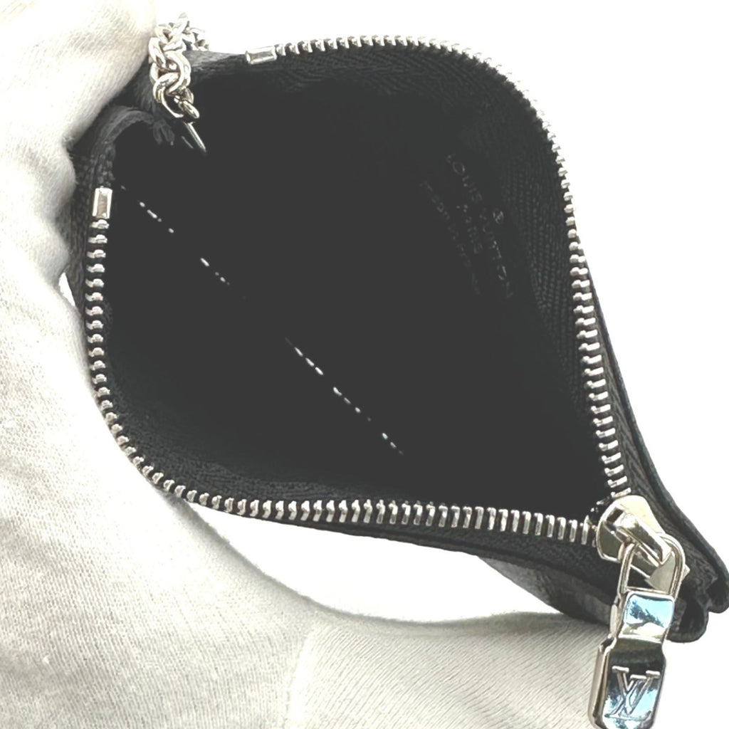 Louis Vuitton Damier Graphite Gray Damier Graphite Coin Purse/Coin Case