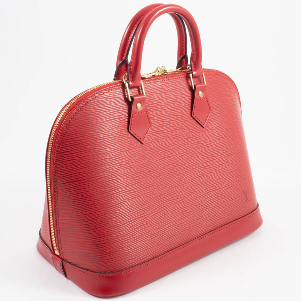 Louis Vuitton Castilian Red Epi Leather Handbag