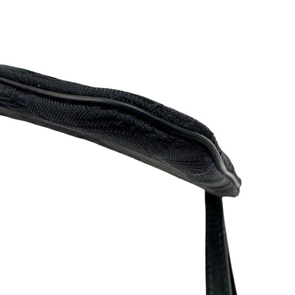 Chanel New Travel Line Black Nylon Leather Pouch