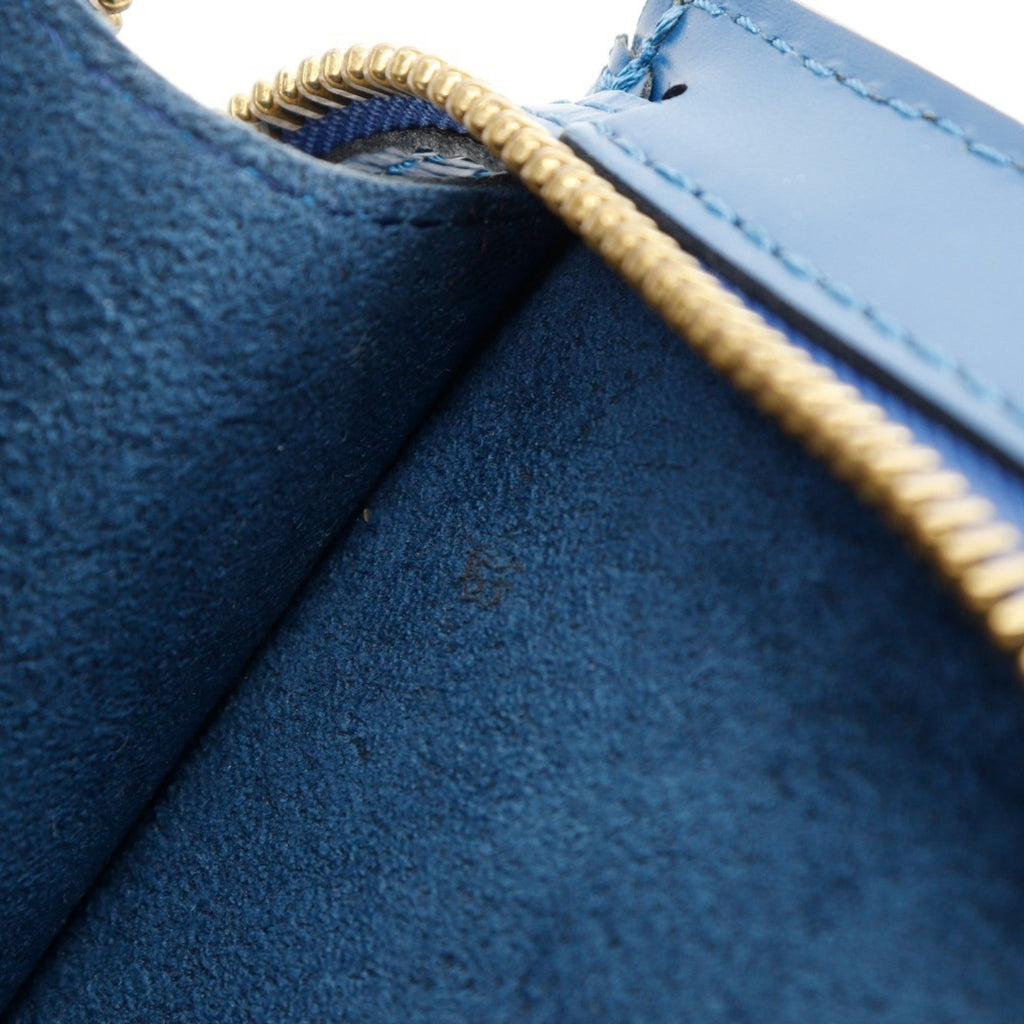 Louis Vuitton Epi Blue Toledo Blue Epi Leather Handbag
