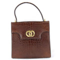 Celine Brown Leather Handbag