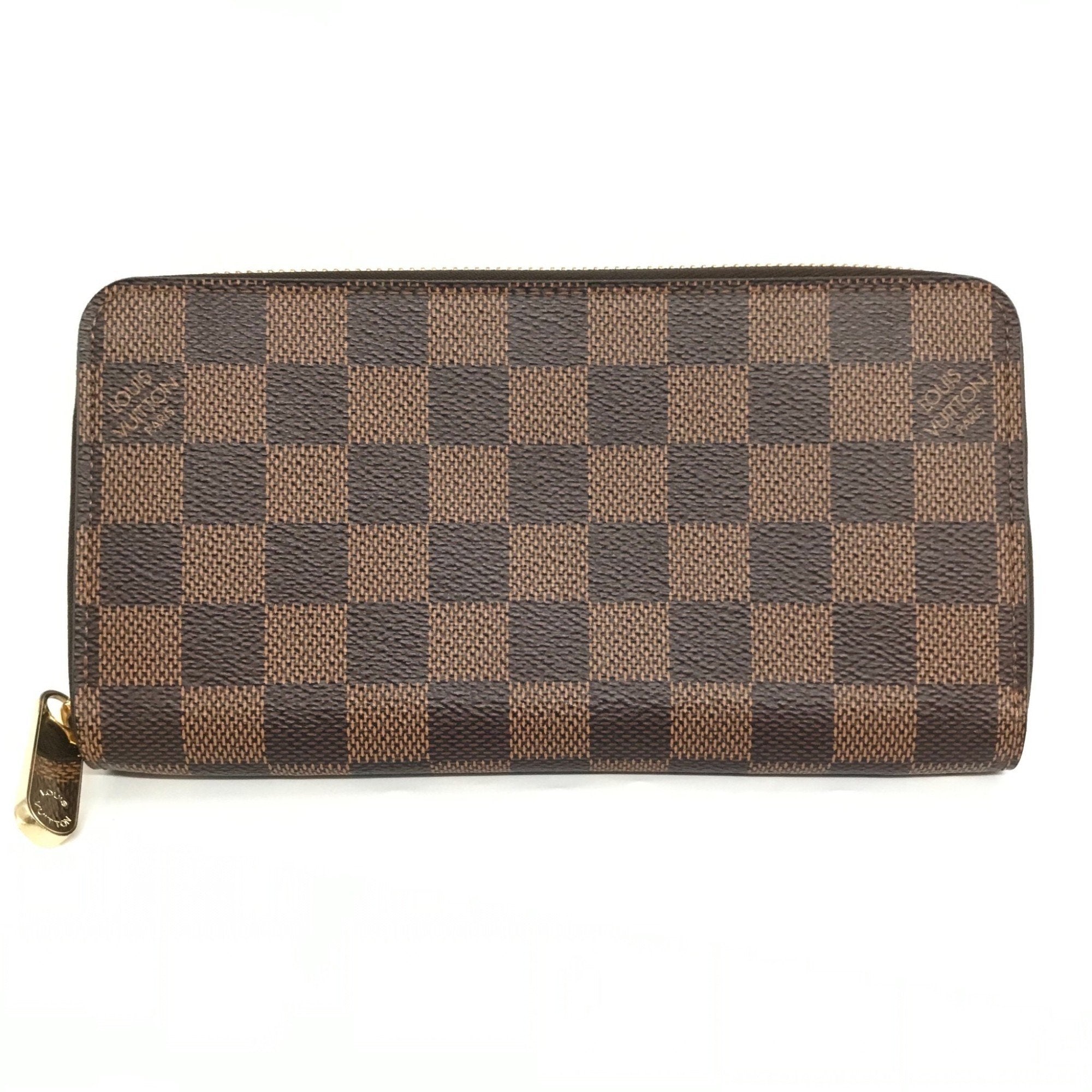 Louis Vuitton Brown Damier Canvas Ebene Damier Canvas Long Wallet