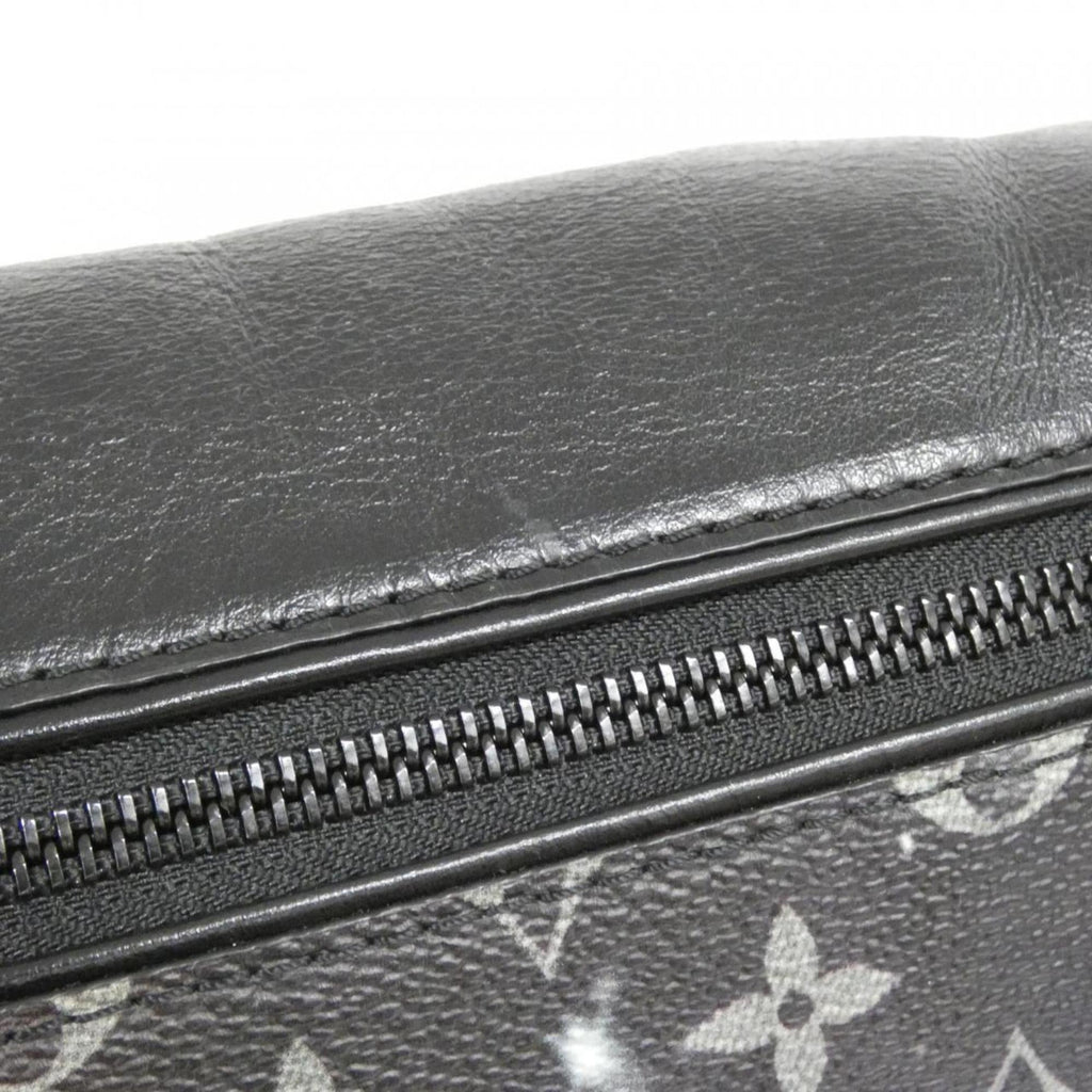 Louis Vuitton Black Coated Canvas Shoulder Bag