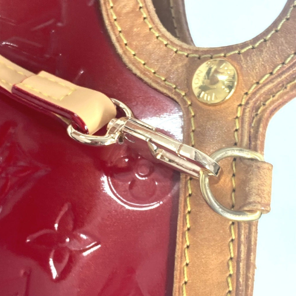 Louis Vuitton Monogram Vernis Red Color Monogram Vernis Handbag
