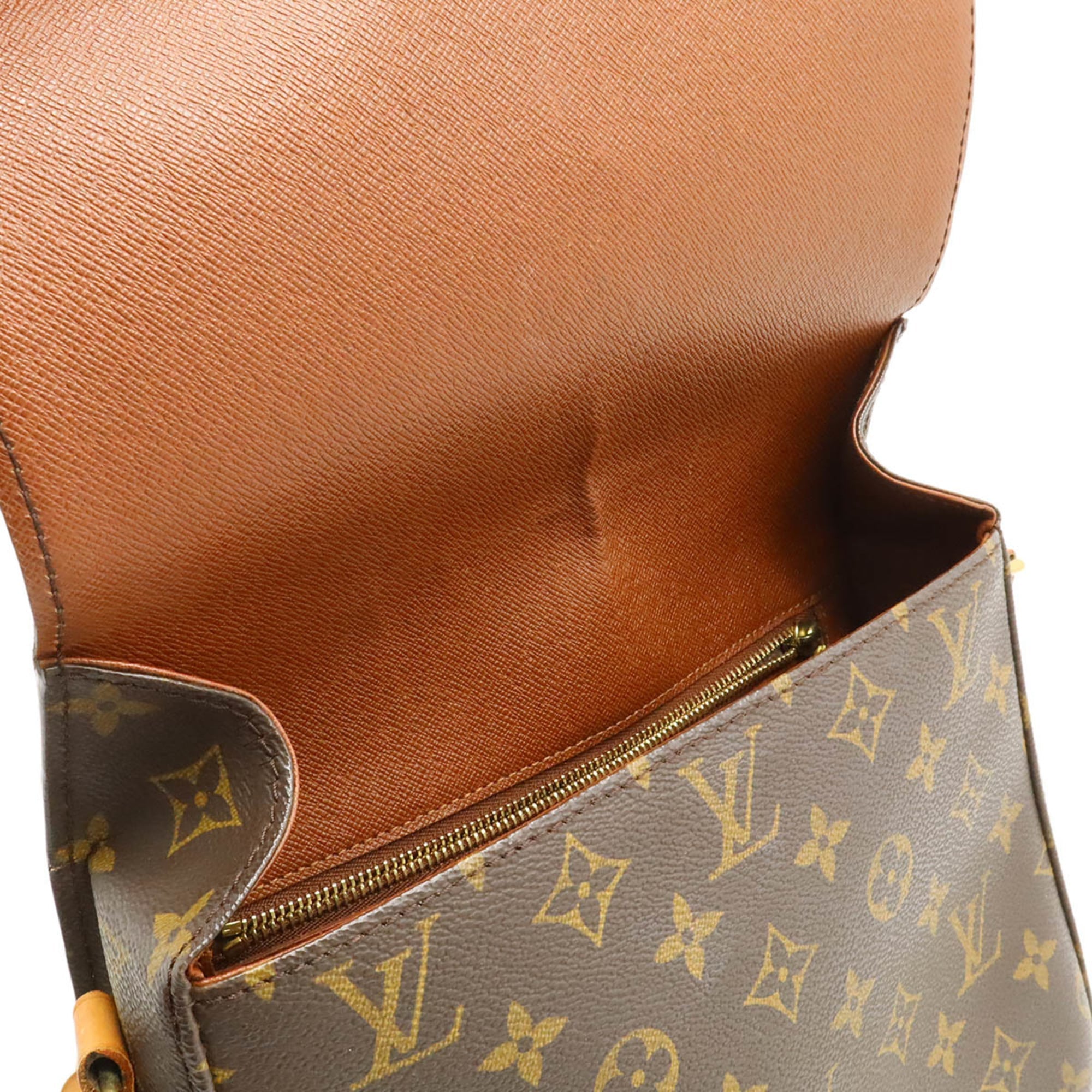 Louis Vuitton Brown Monogram Shoulder Bag