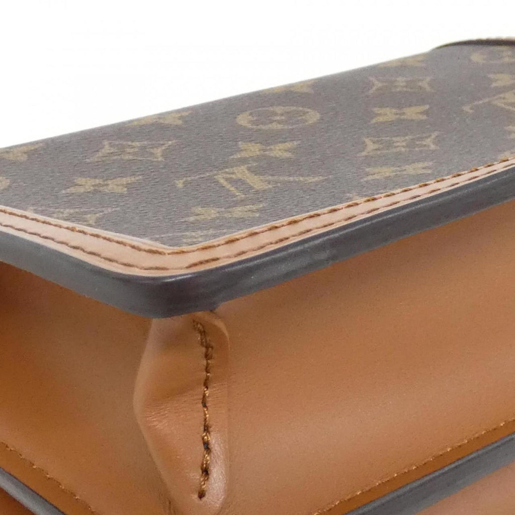 Louis Vuitton Marron Coated Canvas Shoulder Bag