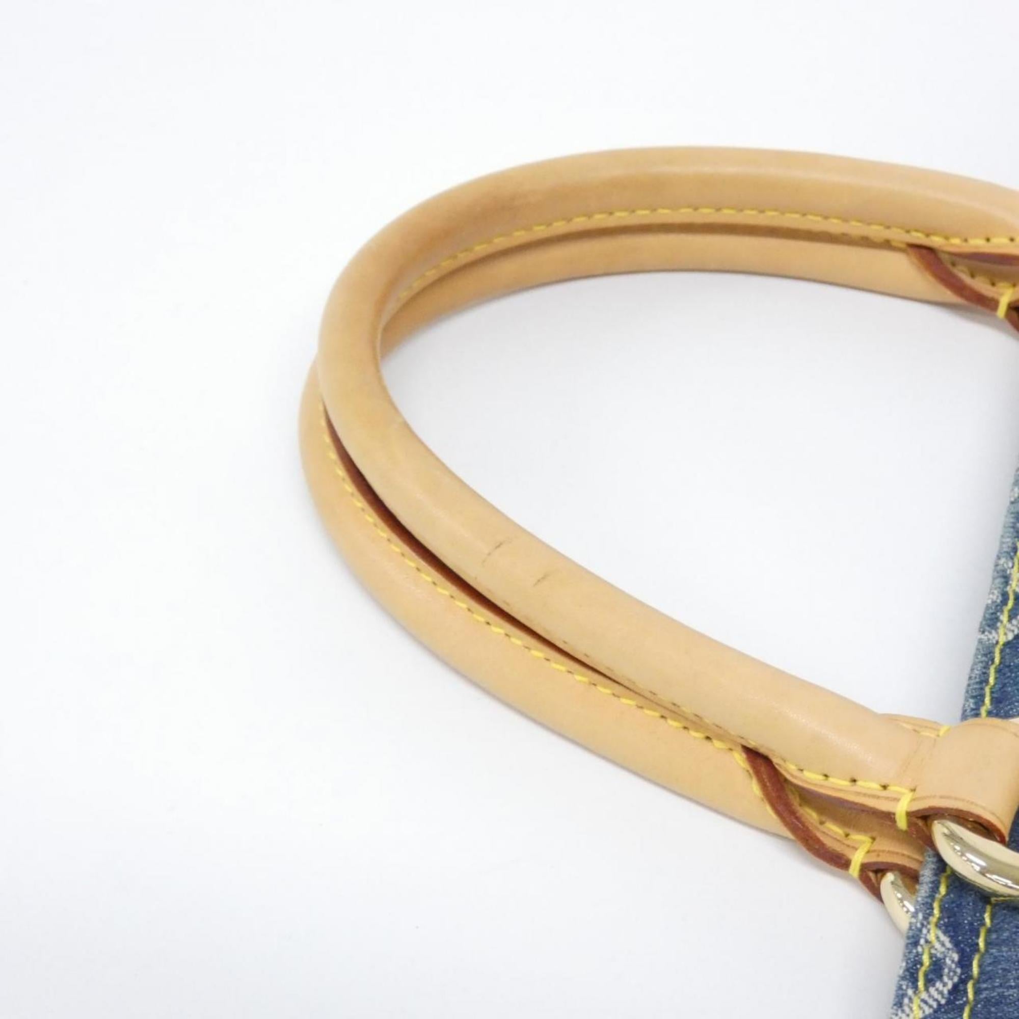 Louis Vuitton Blue Denim Handbag