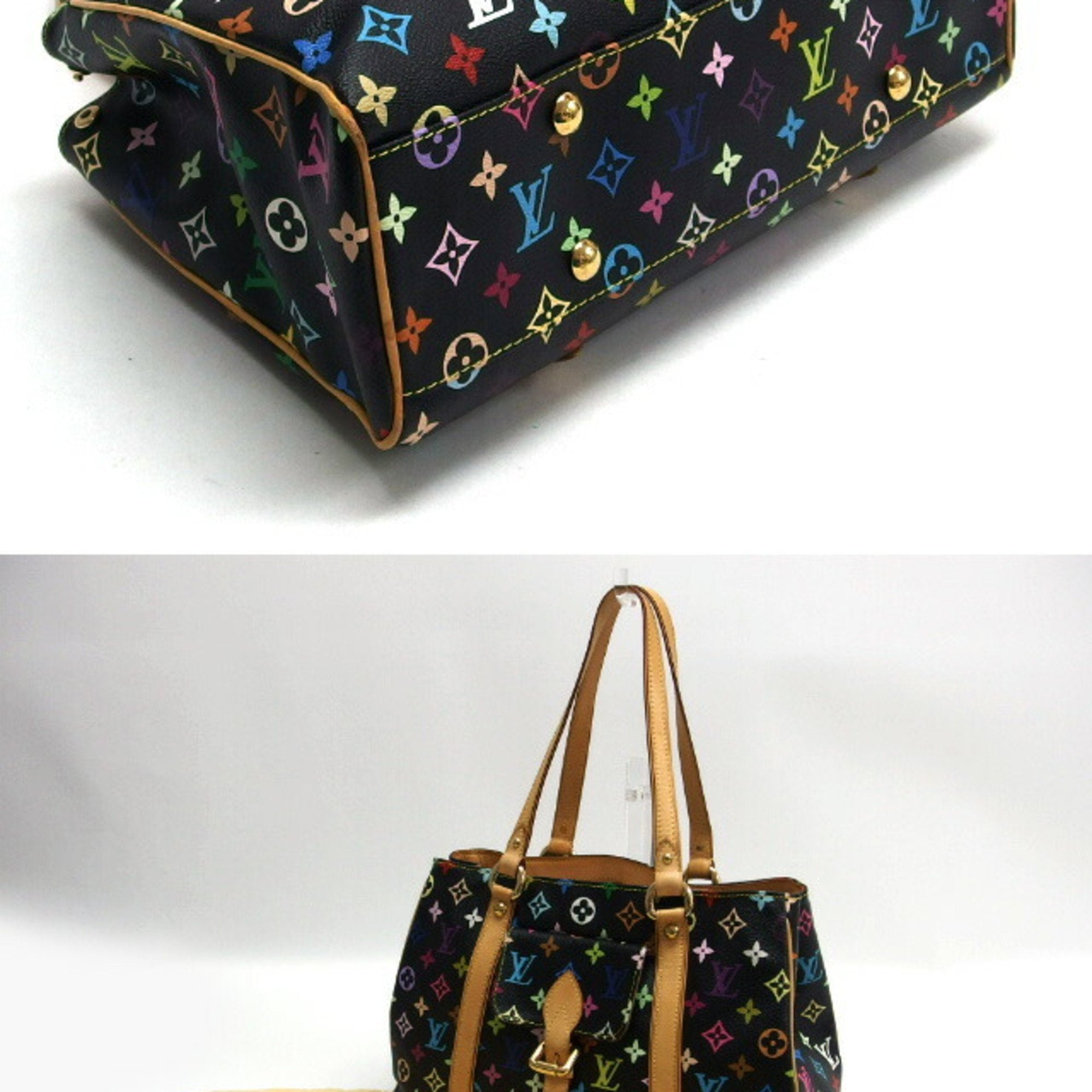 Louis Vuitton Monogram Multicolore Black Noir Monogram Multicolore Handbag Shoulder Bag Tote Bag