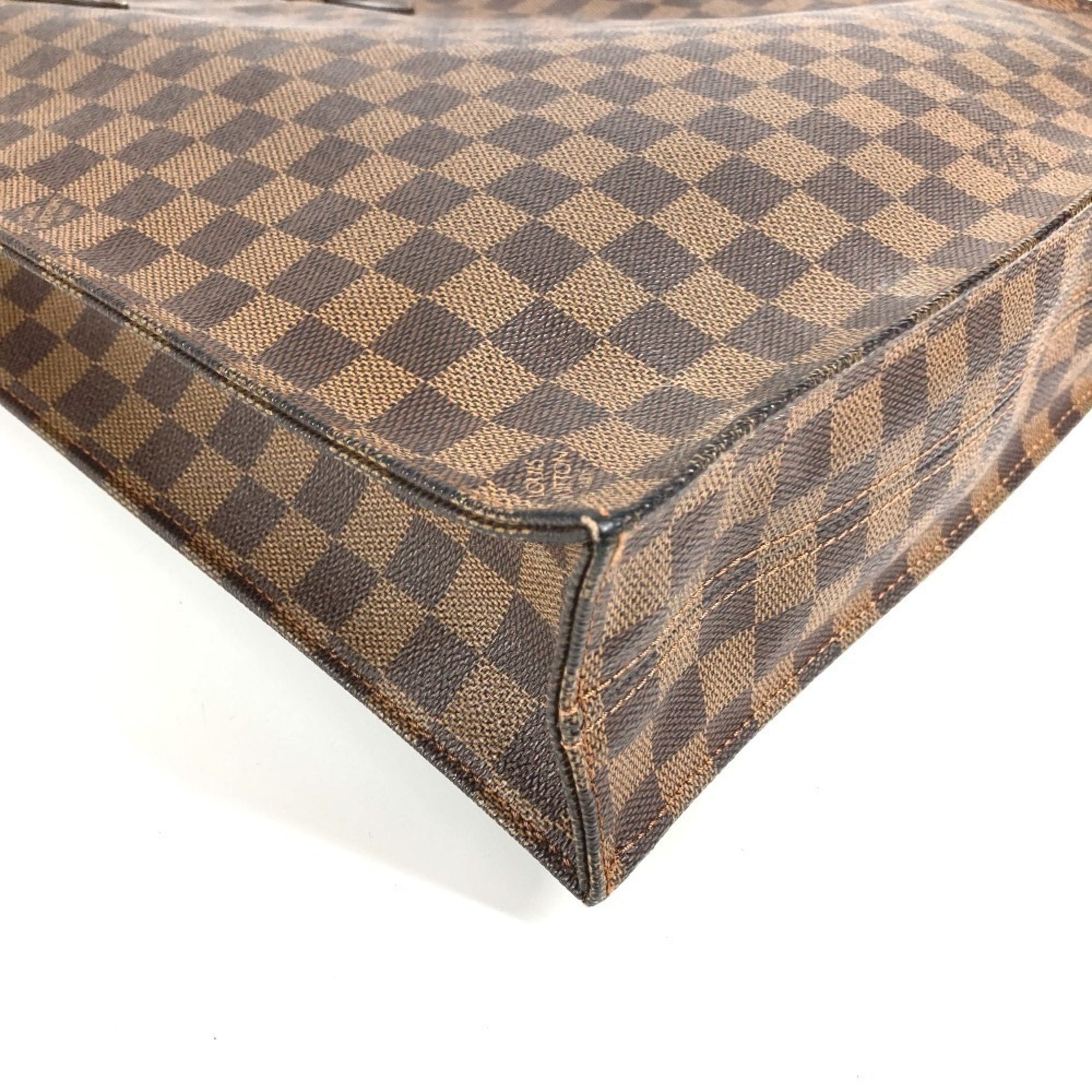 Louis Vuitton Brown Damier Canvas Ebene Damier Canvas Handbag Tote Bag