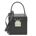 Louis Vuitton Noir Epi Leather Shoulder Bag Vanity Bag