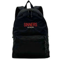 Balenciaga Black Canvas Leather Backpack